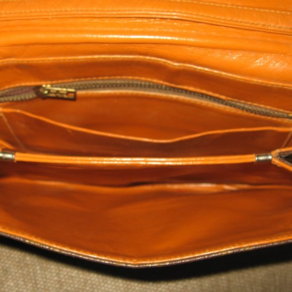 ❤️ Auth Vintage LOUIS VUITTON LV FRENCH CO Odeon Monogram Knot Flap Bag Purse - Picture 10 of 12